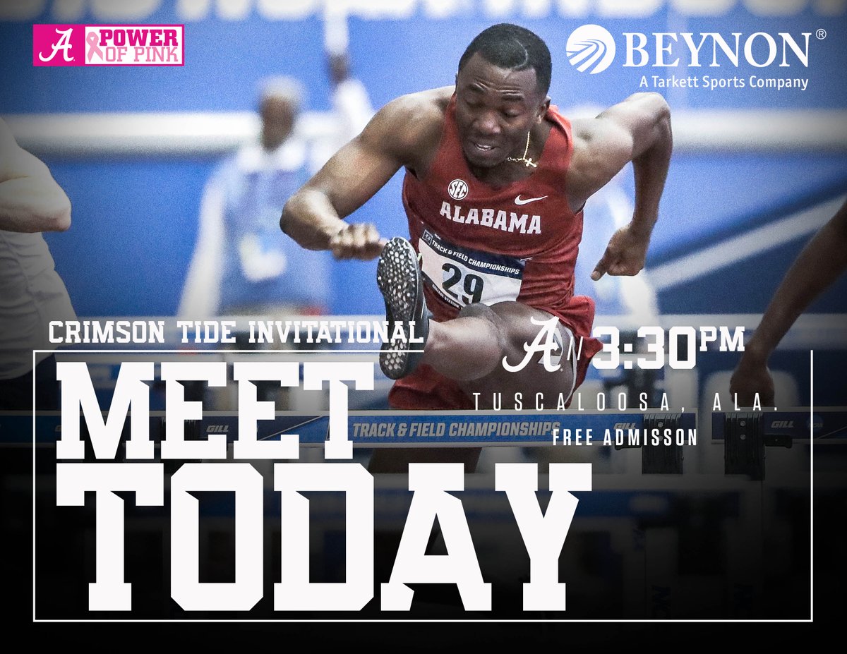 Alabama Track & Field on Twitter "Today we run... and throw! Join