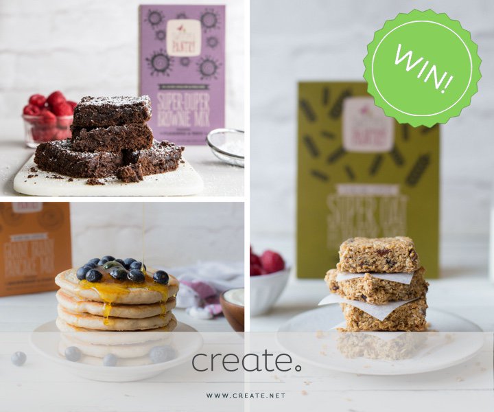 create's tweet photo. This week's #FreebieFriday is to #WIN this yummy selection of healthy snacks from @SweetpeaPantry - head over to our FB to enter the #comp: https://t.co/zIpHbKzMsL https://t.co/RB066d9YNe