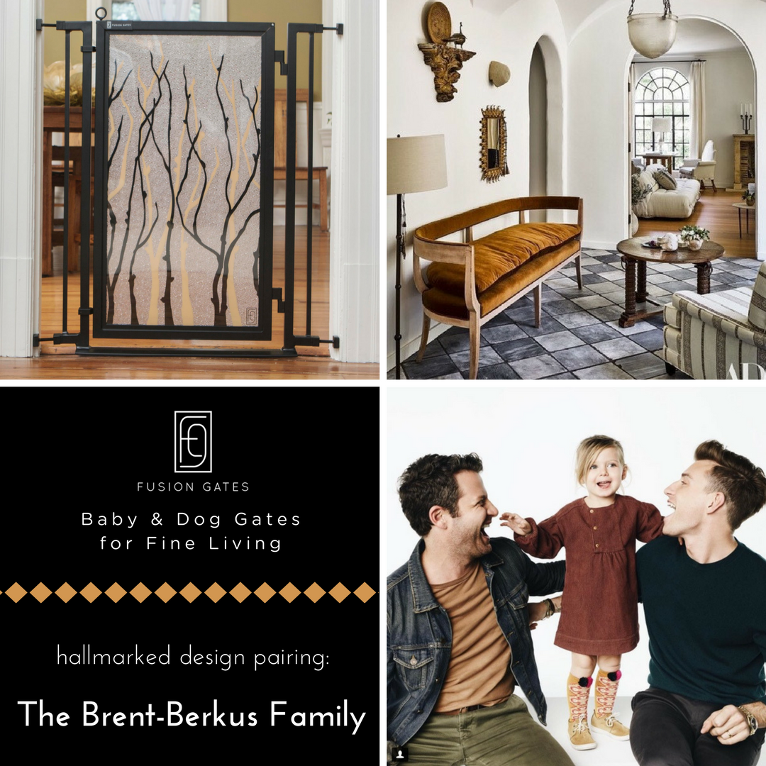 Design pairing the Brent-Berkus home with gorgeous #safetygates for baby Oskar. Read more bit.ly/2JoL22k . Photography: <a href="/ArchDigest/">Architectural Digest</a> <a href="/TLC/">TLC Network</a> @CarmenTroesser