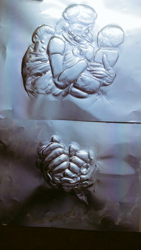 OdurArtUganda's tweet photo. Some one called it scrap until i tried to change in to an art work.should i call it scrap art now?? @OdurArtUganda https://t.co/tzbdqN0MfV