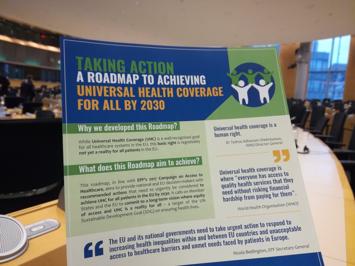 eupatientsforum's tweet photo. Today is #WorldHealthDay. We join @WHO's #HealthForAll movement, with our renewed commitment to the Roadmap to Achieve #UniversalHealthCoverage for All by 2030. 

Read more: https://t.co/Rld0cARavX

#Access2030 https://t.co/wcaXG9PANh