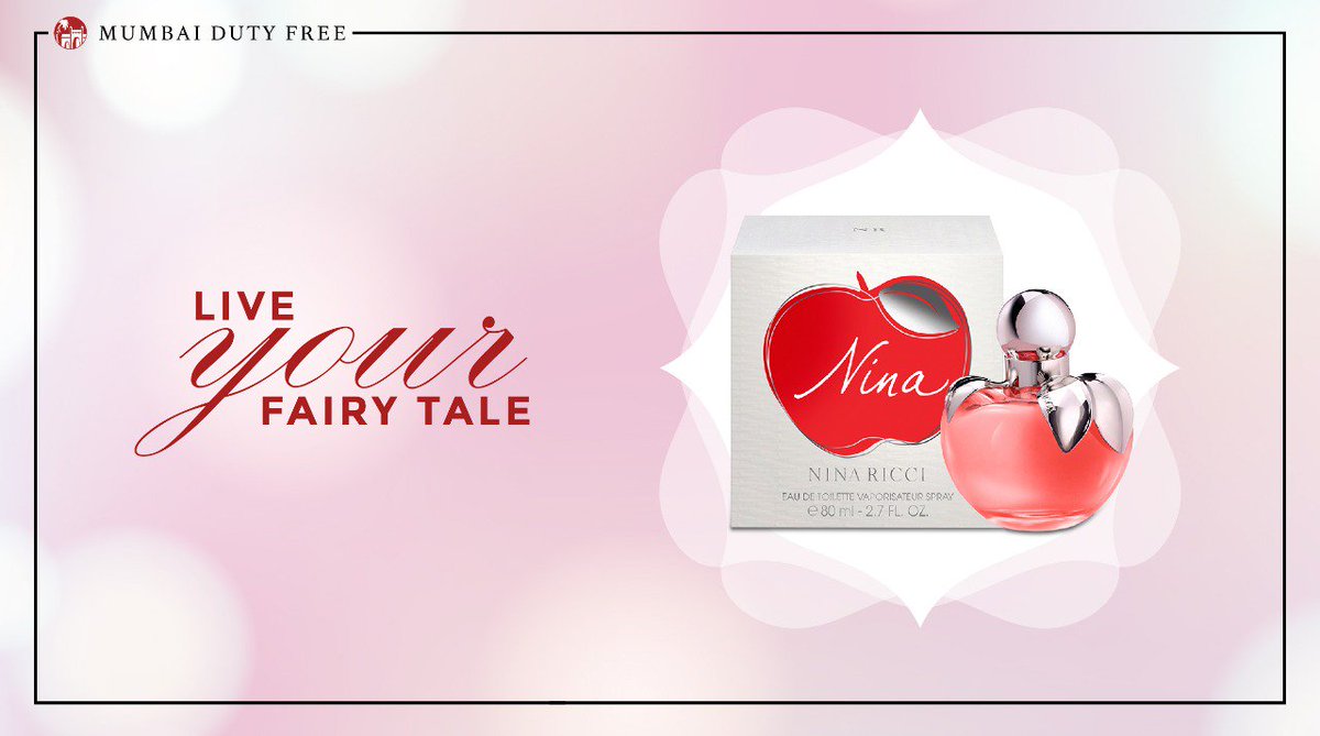 Ospreedutyfree's tweet photo. Wear this floral-fruity #fragrance and live your fairy tale this #Saturday! Grab it now at attractive prices, only at @MumbaiDutyFree.
#Perfumes #WeekendFun #SaturdayNight #PartyRight #MumbaiDutyFreeIsNowFREE #MumbaiDutyFree #ShopAtDutyFree https://t.co/BtroFZozXB