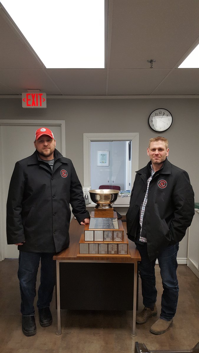 BTE_Transport's tweet photo. We're a little late to the party, but check out our very own #BrooksBrothers with the #CherreyCup!!  We are so proud of you both and your dedication to the @CycsNation.  #Congrats to all!  #BTETransport @mbroks14 https://t.co/2PuKlhwEWa