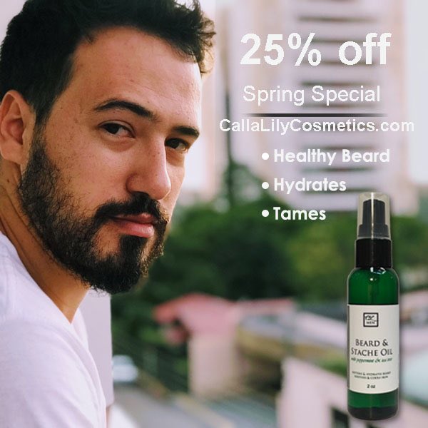 CLforMen's tweet image. Visit Callalilycosmetics.com and get 25% off your purchase, its time to stock up on on our Beard &amp;amp; Stache Oil or other skin care product you like!  Men, take care of that beard and start saving now.