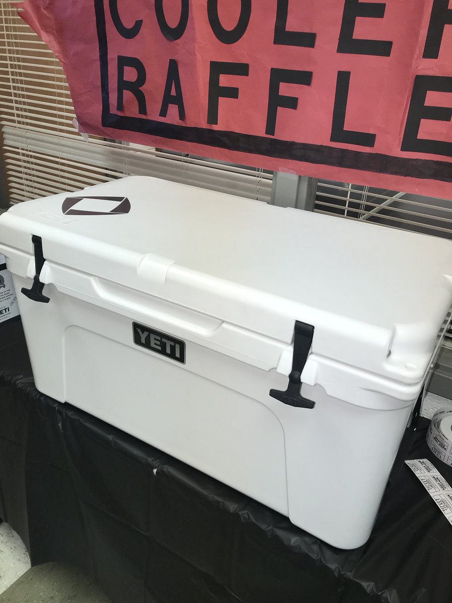 rtideca's tweet photo. Some more pictures of our awesome YETI raffle! Contact a deca member to buy your tickets before it’s too late! https://t.co/2ot7nTSrTc
