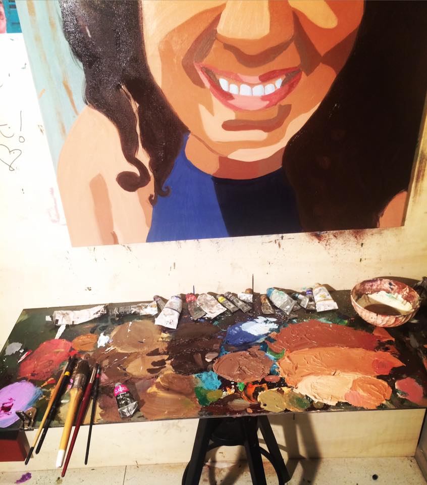 stefiwithlove's tweet photo. It's been three years since I was hustling, growing and painting my heart out in Florence, Italy.  Sometimes, my mind transports me back to my little studio, with the windows open listening to the sound of Florence beneath me
 #worldofartists #artresin #florence #painting #paint https://t.co/ZxyVhOLgFx
