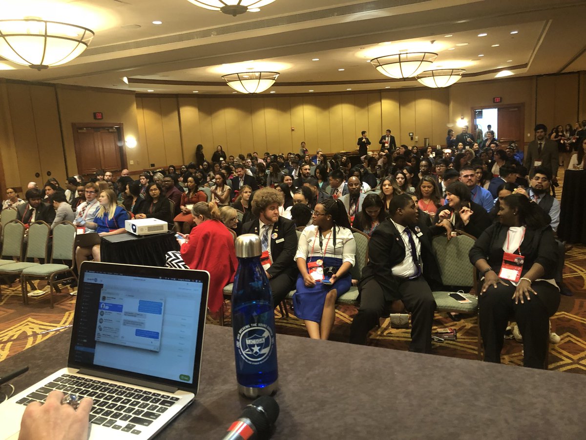 #TJCSGA General Assembly #2! Let’s go!! #barrierbreakers