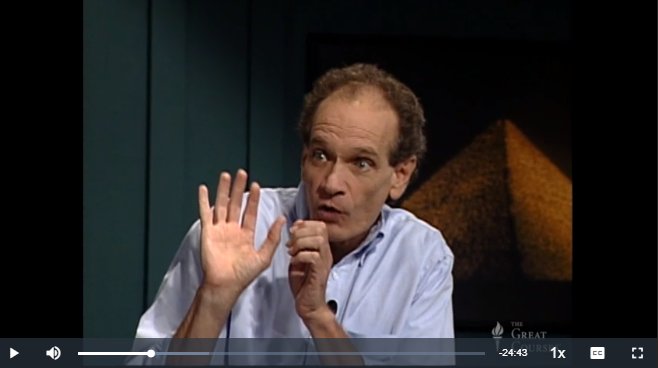 Mr. Mummy himself, <a href="/AskBobBrier/">Bob Brier</a>. #egyptology #GreatCourses