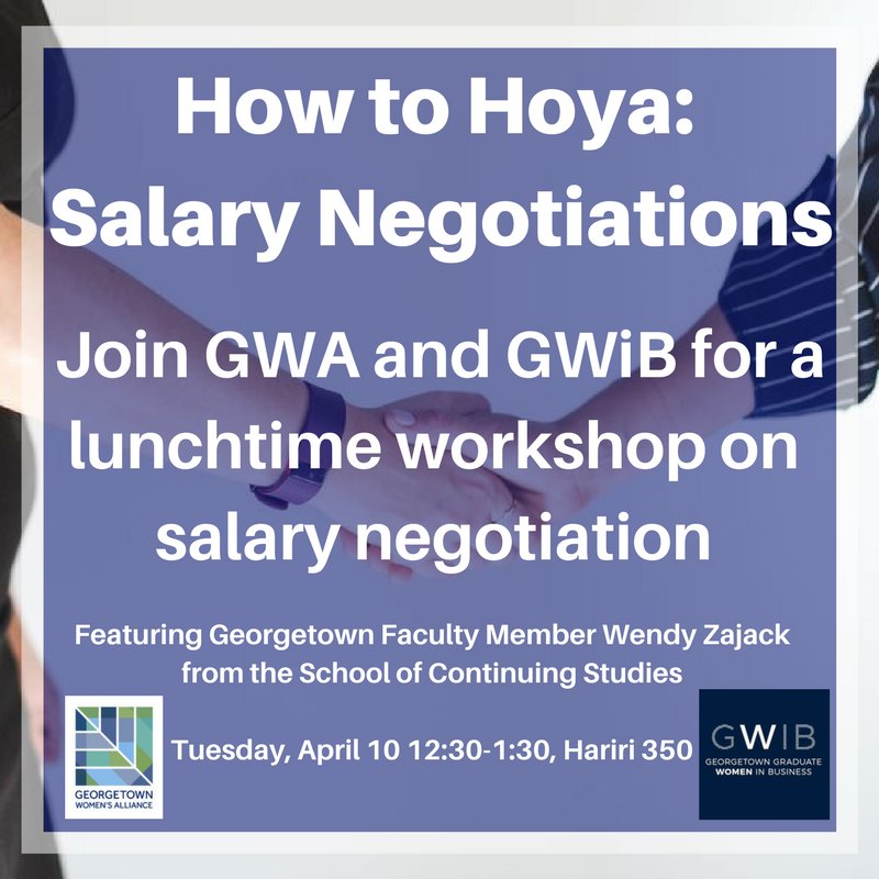 Georgetown University Women's Alliance (GWA) tweet media
