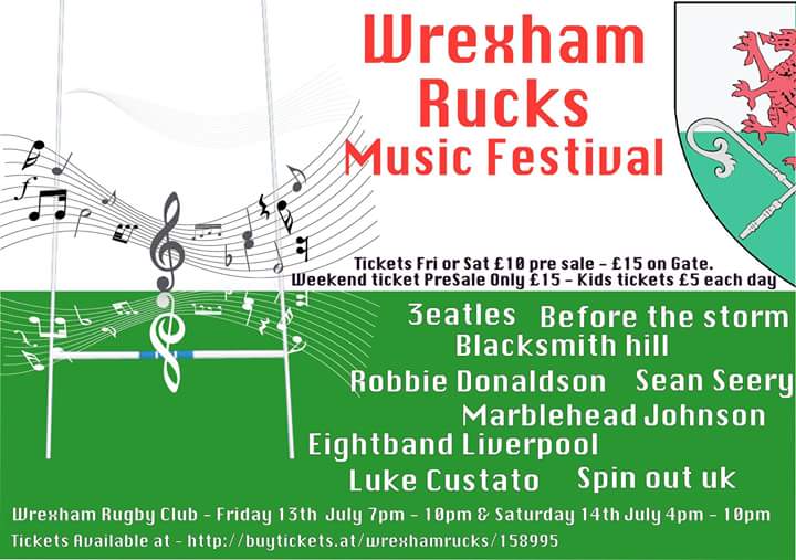 Marblehead90s's tweet image. New date in the diary, looking forward to headlining Friday July 13th @wrexhamrfc @WrexhamFM @wrexham@wrexhamcbc @wxmsayshello @WrexhamRC @NorthWalesChron @northwalesgigs @leaderlive @dailypostwales @CalonFM @gr8musicvenues