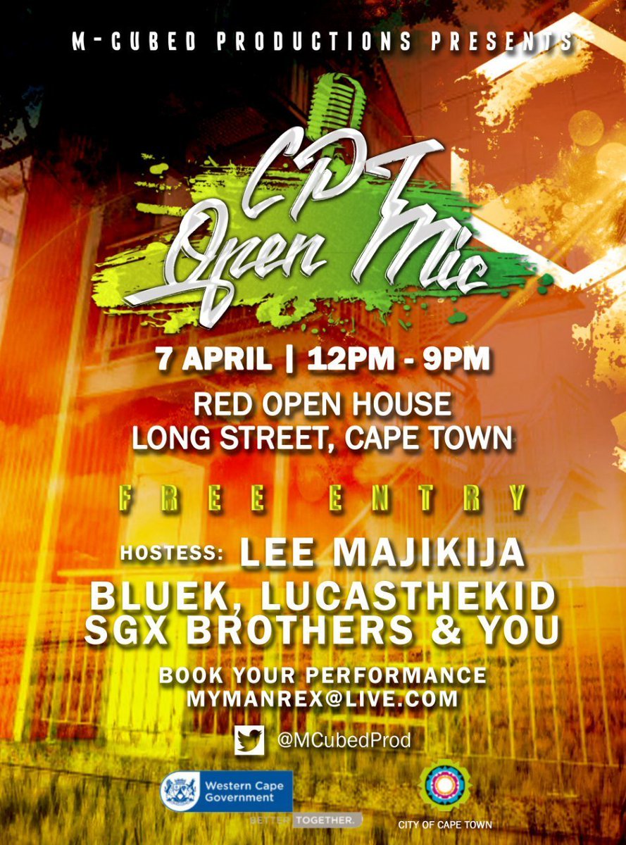 MaMpila_Omhle's tweet photo. I'll end my day at the Cape Town Open Mic, which will take place at the Open House in Long Street. The team has worked hard for this one, it's gonna be lit πππππ
I'm there to capture everything. The future is #StillsBySino
#CPTOpenMic #TeamWeekend #CPTTwins #capetown https://t.co/fpyqxqOAOo