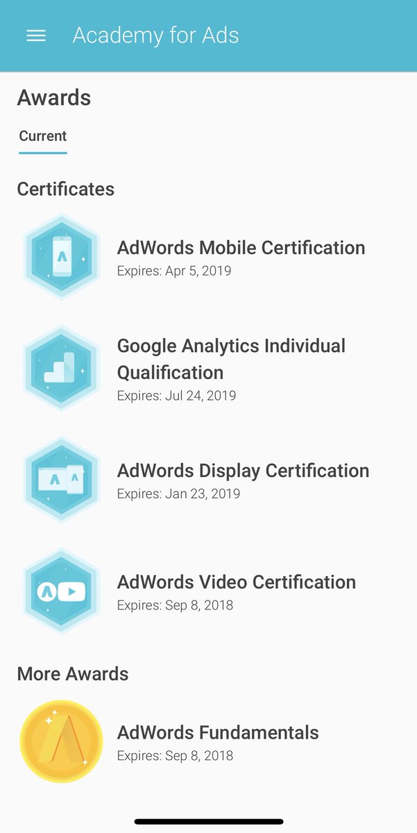 Learning more every single day! #AdWords #google #certification #Certified