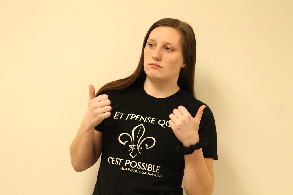 dbhsTC's tweet photo. Meet our Cast &amp; Crew: Emily Wedemeyer 
Role in Show: Christine Belling
Grade: 11th
Why she loves being a Show Person? 10. “because it’s freaking fun, I love it!” https://t.co/M894KszAyE