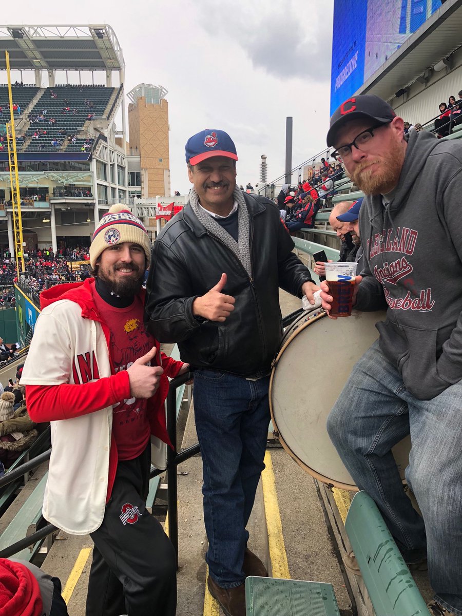 OutRInn's tweet photo. #HomeOpener @Indians #RallyTogether @OutRInn #OpeningDayCLE #WinItForWahoo #JohnAdams🥁 #RollTribe #TheLand #ClevelandIndians #MLB⚾️ #WatchParty #Allin216 #StriveForGreatness #AllForOne #YearOfTheLand #Windians #BaseBall #TribePride #ProgressiveField #Cleveland #ChiefWahoo #CLE https://t.co/lXPOK5bMOp