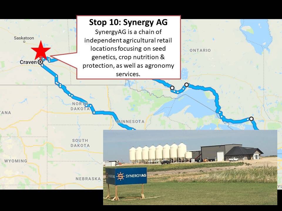 saskagtour's tweet photo. Everything works better in Synergy! Stop number ten on our trip is Synergy AG! #aggiesgowest https://t.co/dvIBFF4yLu