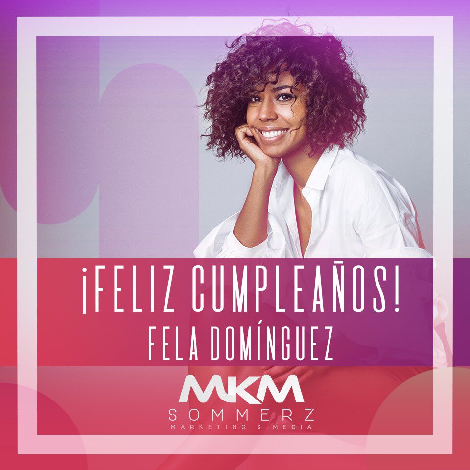 ¡Te deseamos un muy feliz cumpleaños! De México hasta España @dominguezfela