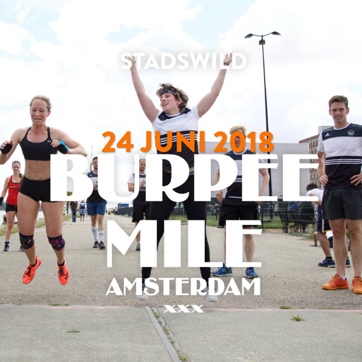 Het meest verschrikkelijke Burpee-fesstje van het jaar. Tickets zijn NU beschikbaar --> 
stadswild.nl/product/burpee…