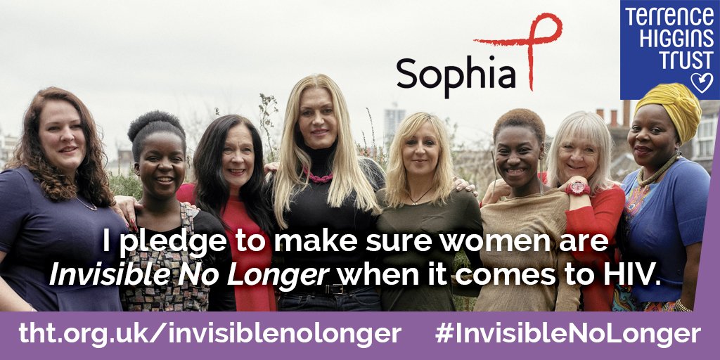 THTorguk's tweet photo. RT our pledge and play your part in ensuring women are #InvisibleNoLonger when it comes to HIV.

Our new report with @SophiaForum into women's experiences of #HIV shows incredible resilience in the face of violence, poverty and mental health issues: https://t.co/Y78bN328Wh https://t.co/lFoBU1cEOZ