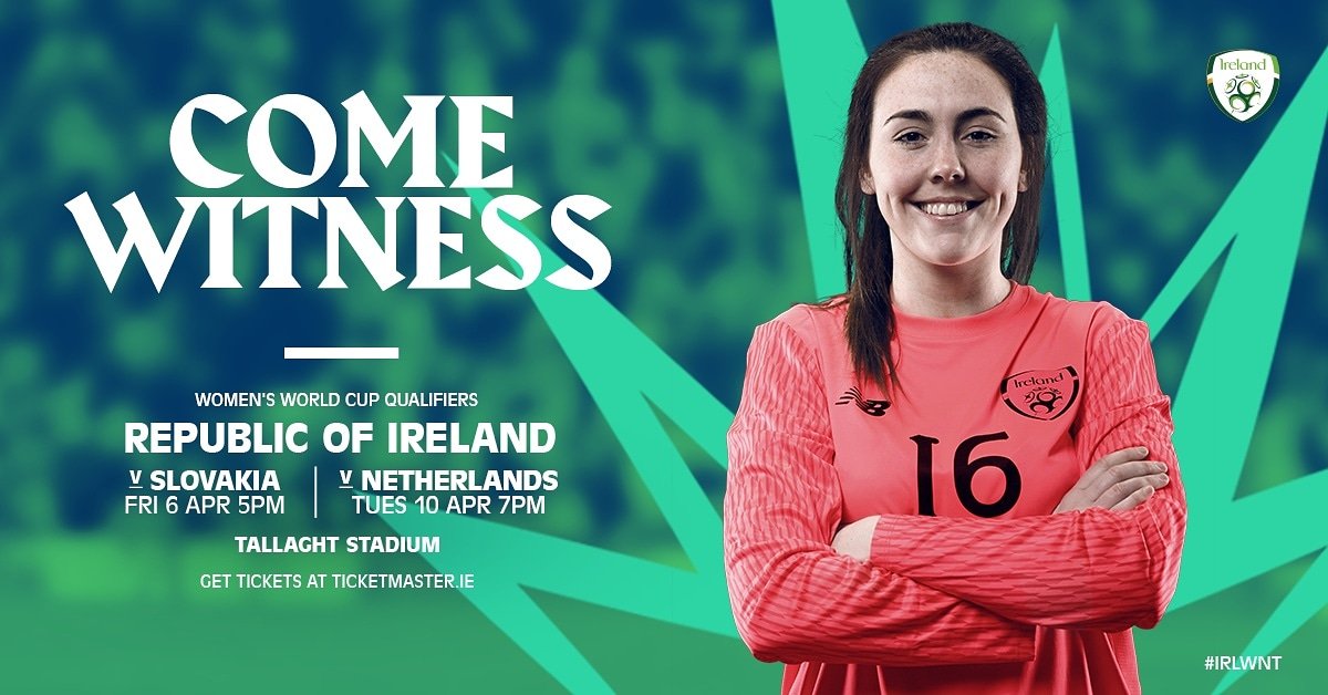 CorkCityFCWomen's tweet photo. Best of luck to the Irish senior team today especially our goalkeeper Amanda Budden @amandabudd
#IRLWNT #IRLSLO #COYGIG https://t.co/hNNRlqepjU