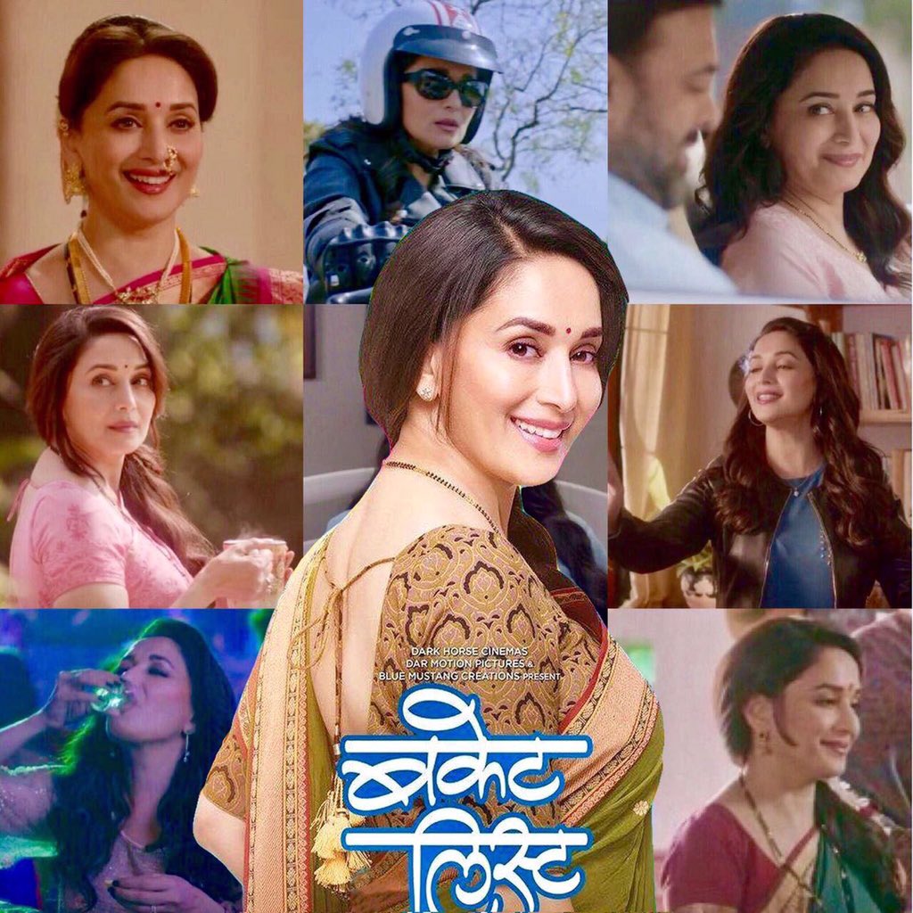MadhuriDixit's tweet photo. My #bucketlist is constantly changing as I find new challenges. What about yours? @BucketListFilm https://t.co/3mHqGMJAsv