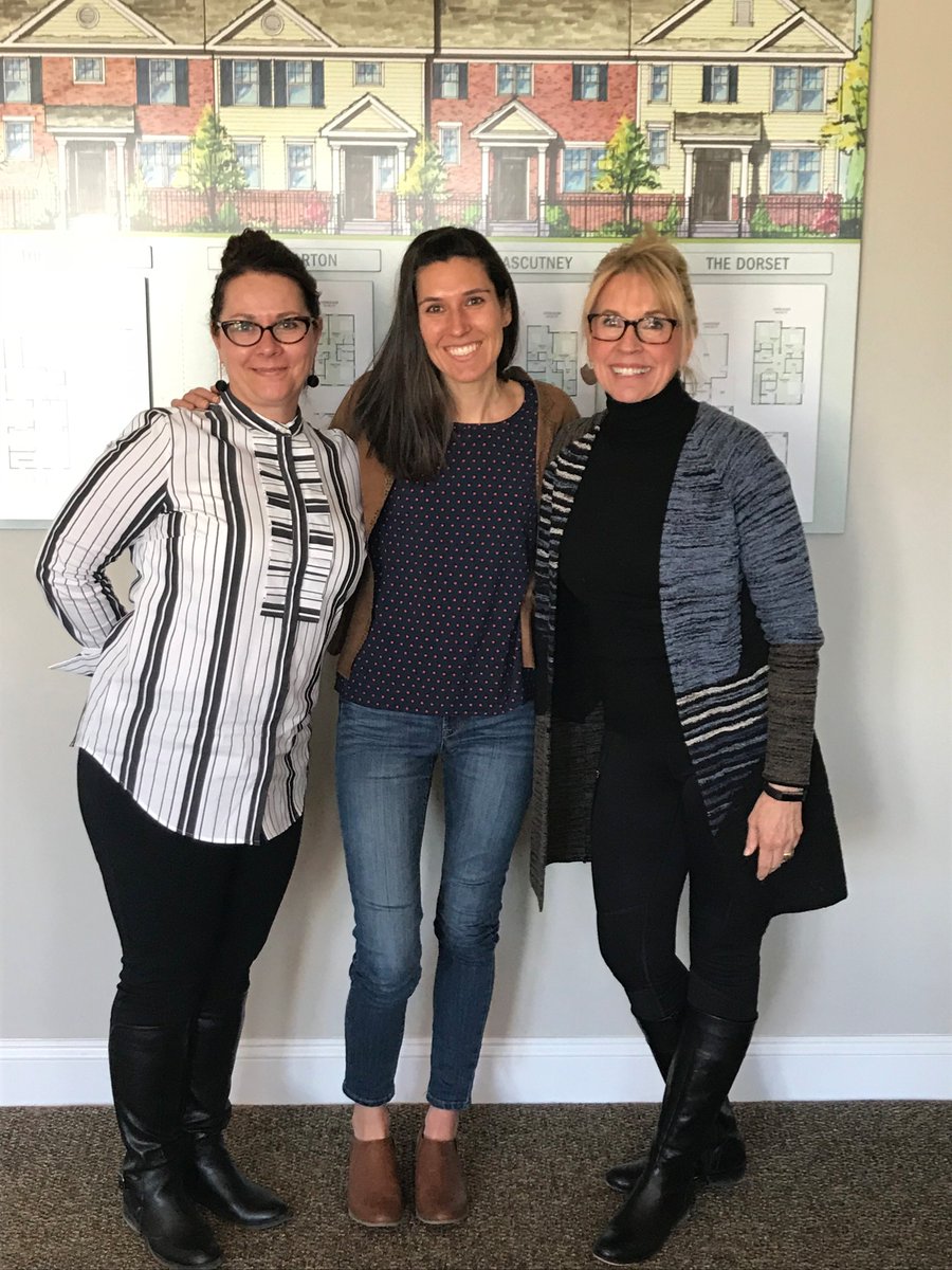 With @SnyderHomes' new Creek's Edge neighborhood opening in June, Laura made a trip to Vermont to join the team as well as <a href="/LitaDirks/">Lita Dirks & Co.</a> to plan for a super successful Grand Opening of their model home this summer! #BuilderVisits #WeLoveSnyderHomes