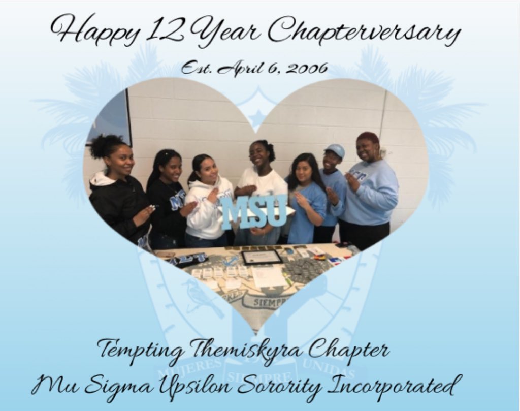 Themi_MSU's tweet photo. Happy Chapterversary to the biggest, baddest, and most Tempting chapter in New York. Founded on April 6,2006 by two phenomenal women. The first and only Amazonas on Long Island and we still got it going on ππΉππΉππΉππΉππΉ #themiturns12 #themimade https://t.co/qRdbI94nK2