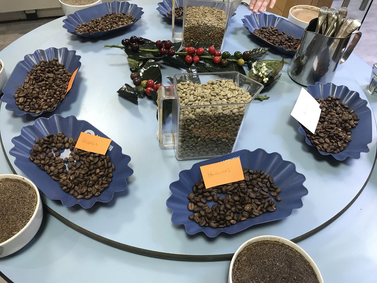 _BaristaAcademy's tweet photo. Barista Academy team spent an amazing day in the Roastery learning about coffee magic. Big thanks to @Matthew_Algie for having us #welovethisbusiness #beanlearning https://t.co/RM2lywVEcN