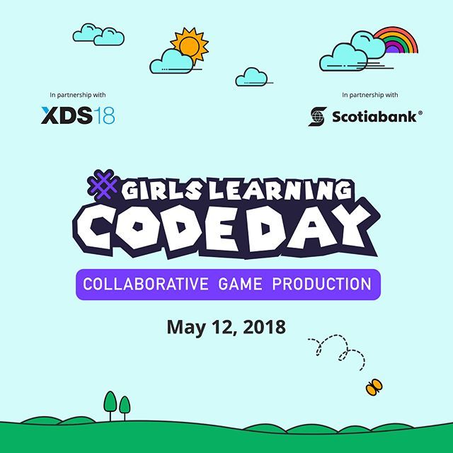 learningcodeyyc's tweet photo. Fifth Annual Girls Learning Code Day taking place nationwide on May 12th, in partnership with @scotiabank and @xdsummit! Join us in Calgary via https://t.co/ge5KAU5mEs! ๐ค๐ฎ || @learningcode #girlslearningcode #glcCodeDay2018 https://t.co/p0Fan5fZ9s