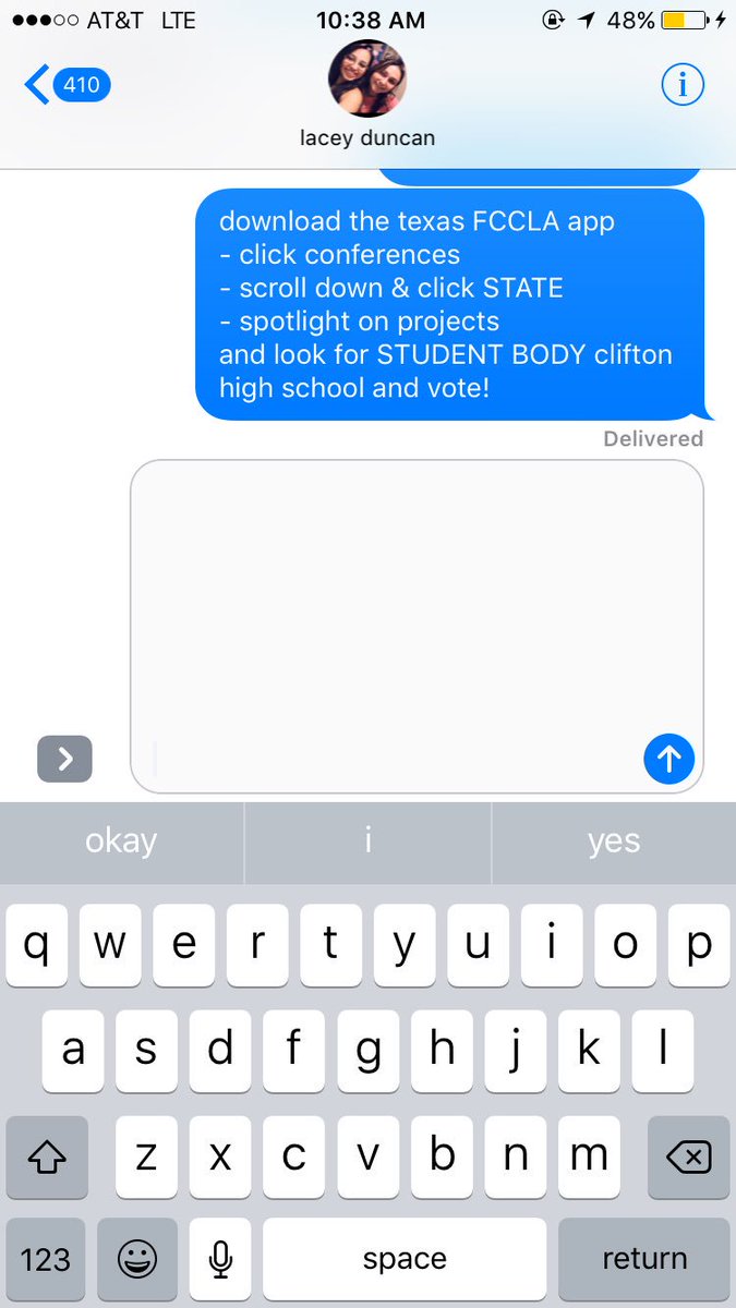 FcclaClifton's tweet photo. y'all go vote for clifton FCCLA https://t.co/1L9puwt3R5