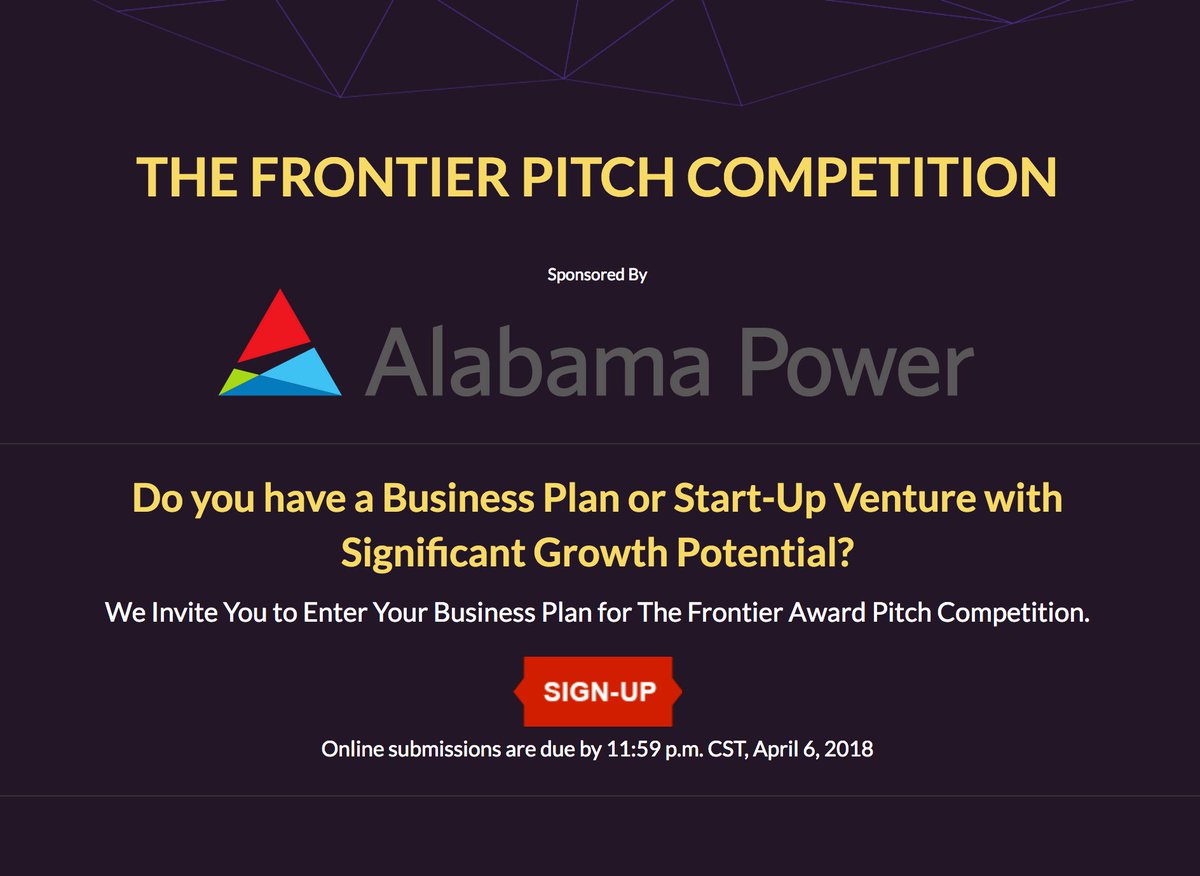 thefrontiercon's tweet photo. LAST CALL FOR FRONTIER PITCH COMPETITION ENTRIES! Want  to win $15K cash prize? Enter your business plan or start-up venture  into The Frontier Pitch Competition by April 6th, 11:59pm at this link: https://t.co/NnYjPJGxHJ #thefrontierconference #thefrontier2018 #pitchcompetition https://t.co/ZKOjj3jKn9