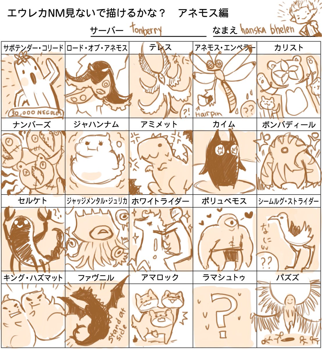 エウレカnm見ないで描けるかな