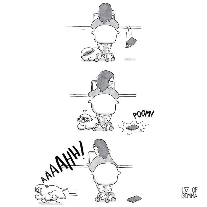 157ofgemma's tweet photo. Unfortunately for Mochi I am a klutz...
Have a great weekend ❤️!
.
#157ofgemma #mochithepug #pugcomic #comic #pug #doglove #dog https://t.co/piGtipr8F7