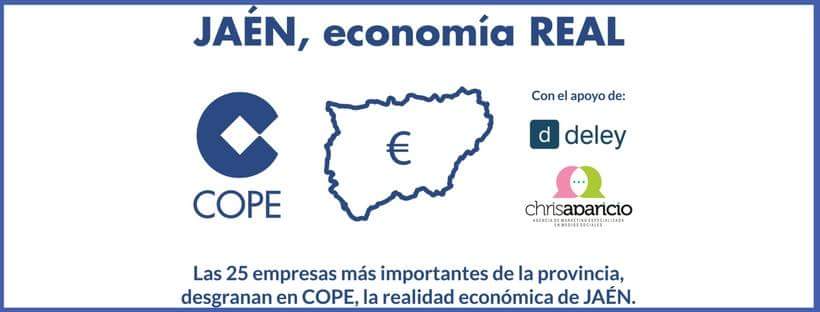 COPEJaen's tweet photo. Descubre ya #JaénEconomíaReal  https://t.co/4vv3d7l0Nv de @CopeJaen https://t.co/GClKSezxxe