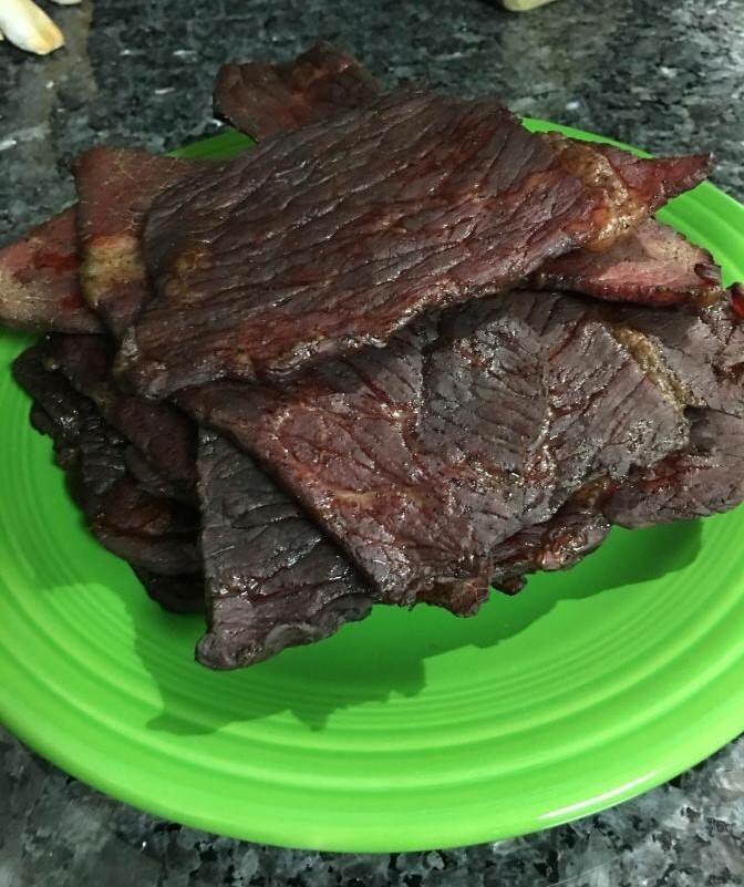 SmokinTex's tweet photo. #Smoked #Jerky by Sodaking27. #beef #bottomround #bbqsmokers https://t.co/ACAgGWg1s1 https://t.co/IfhZc7ppld