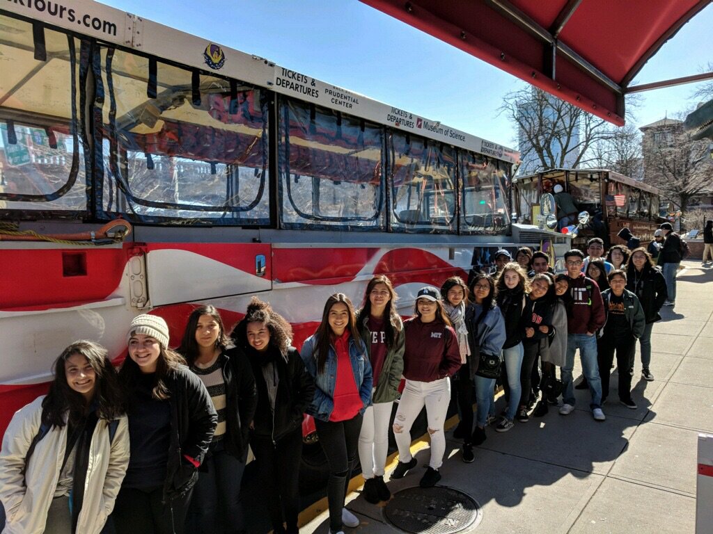PSPScholars's tweet photo. Our #PSPscholars in Boston enjoyed tours on a duck boat, at Hard Rock Cafe and Bunker Hill. They also visited the USS Constitution! https://t.co/eqUkl7GRHC