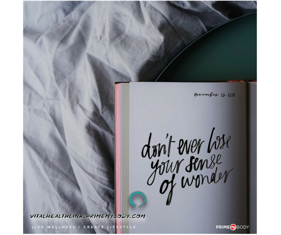 "Don't Ever use 
your sense 
of wonder."
bit.ly/2sUuV8z         
#primemybody #ChangeYourLife #loveyourlife