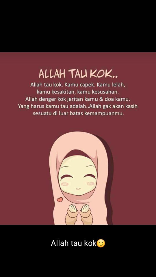 Yakin dan percaya 😉😇