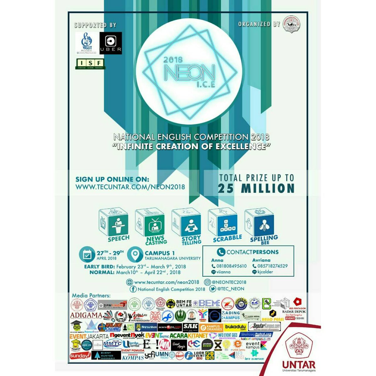 TEC NEON 2018 tweet media