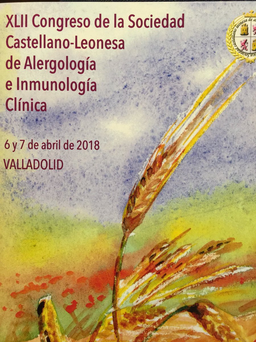 isabelfdezalba's tweet photo. #SCLAIC #alergia https://t.co/TDlGdCRIkZ