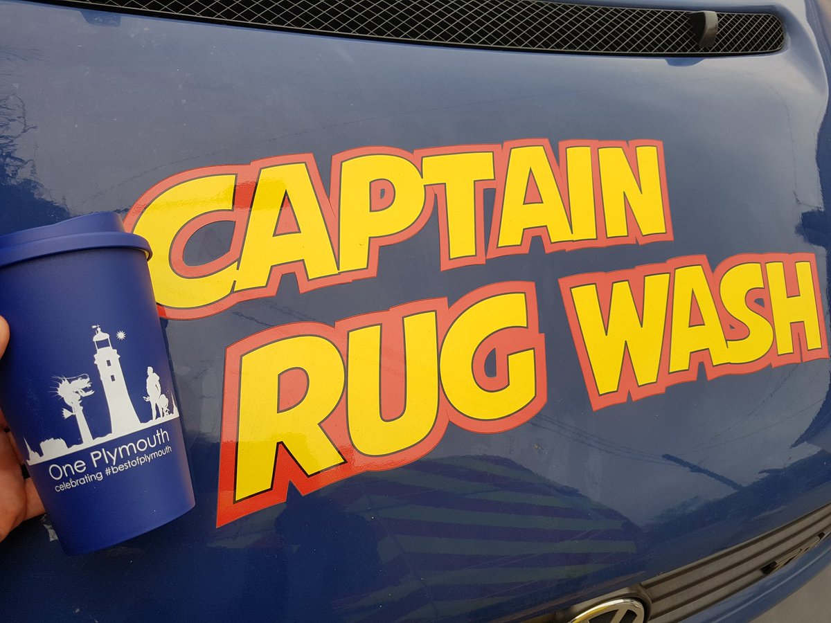 New coffee cup! @oneplymouth #DoingMyBit #bestofplymouth #oneplymouth #captainrugwash #superhero #eco #coffeecup #nationalmarineaquarium