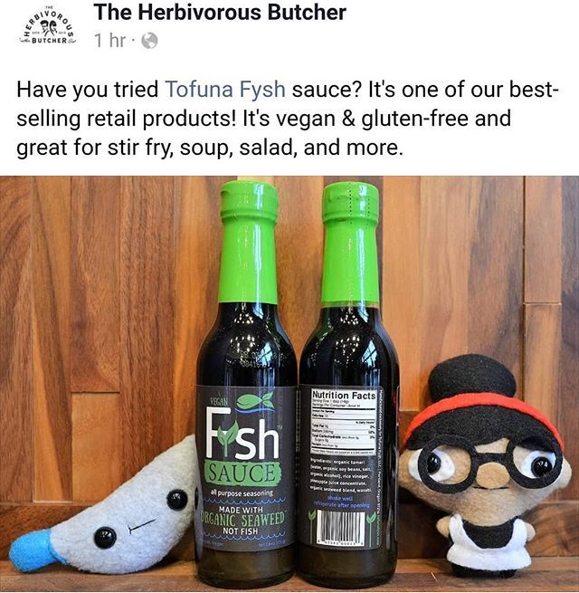 tofunafysh's tweet photo. One of the most original &amp; iconic #vegan spots around 🌍 @theherbivorousb carries #FyshSauce 😀 thanks for the 📷 #FyshFriday #fyshnotfish #Fysh https://t.co/lU1Y2Pbe6r https://t.co/336UYGmB7i