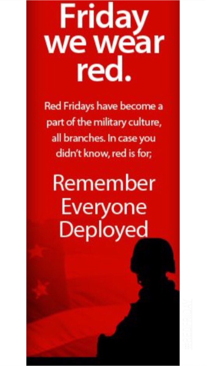 shawnabladow's tweet photo. #RedFriday #onfridaysweweared https://t.co/wghpom9zXB