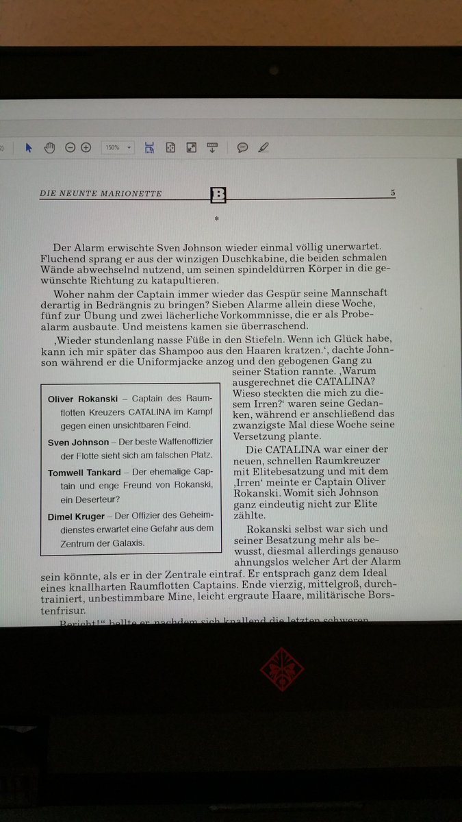 Finished my space opera short story! Thanks to Heidi for the Indesign layout.