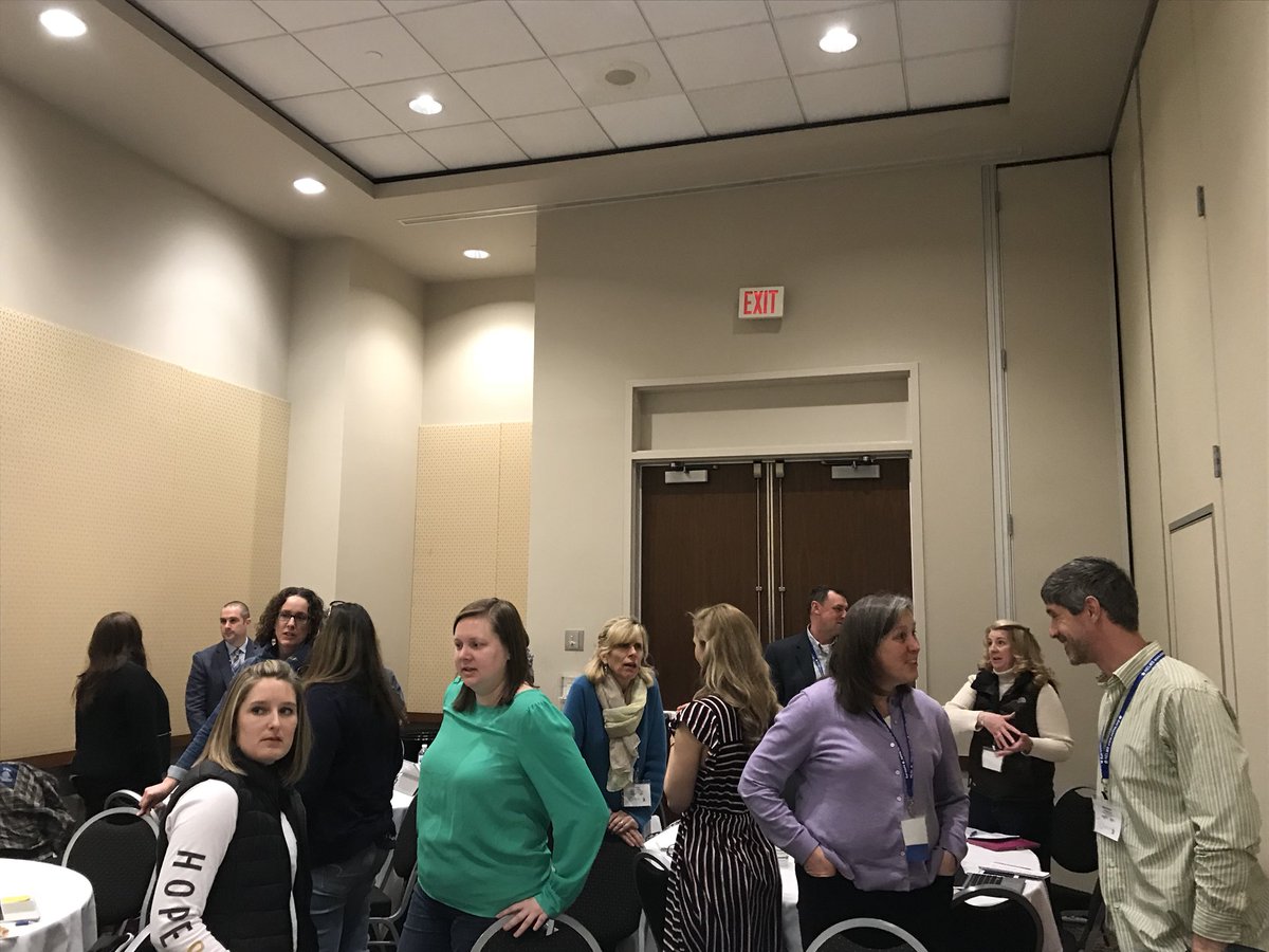 WSPSMiddle's tweet photo. Great group at #NELMS37 today!  Full house for a workshop on student autonomy in instruction today! https://t.co/3U4pPBPgzf