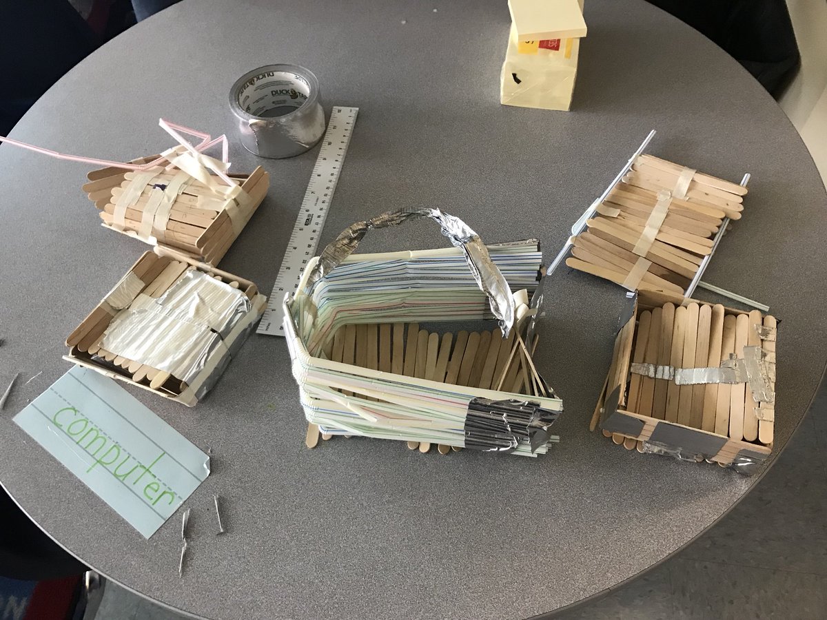 MilltownSTEAM's tweet photo. Third grade students created crates to help the colonists throw tea overboard at the Boston Tea Party!!! Connecting STEAM and Social Studies 📚 🎨 📦 https://t.co/E2Wt47ixPn