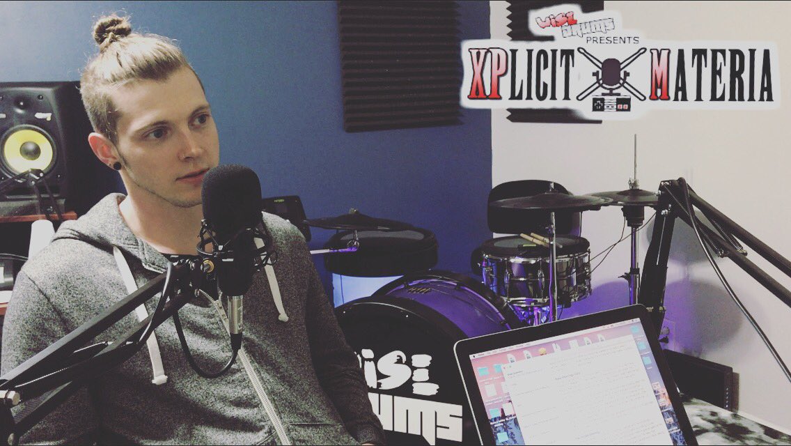 thewisedrums's tweet photo. @kylecrocodile paid a visit last night for a hilarious episode of the #xpmpodcast. Stay tuned folks! #podcast #podcasting #music #life #responsibility #fault #musician #funny #comedy https://t.co/4oa5fM7VF0
