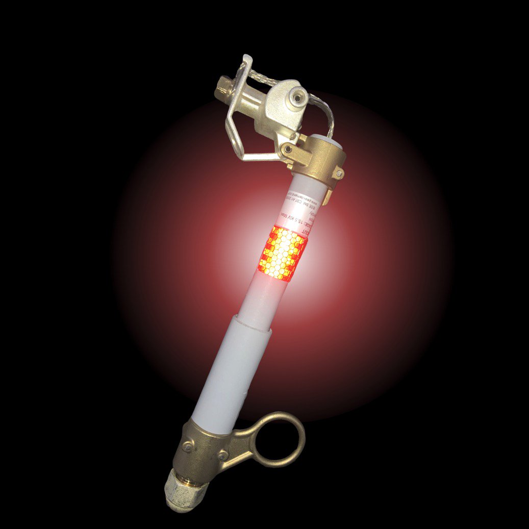 AccuGridTech's tweet photo. Linemen. We need your help naming this new product from Peak Demand. It’s a patent-pending Fuse Cutout with integrated Indicator which will be launched at the IEEE PES T&D show in Denver #fusecutout #lineman #utility #tandd2018 #thankalineman https://t.co/UTzHQRlqut