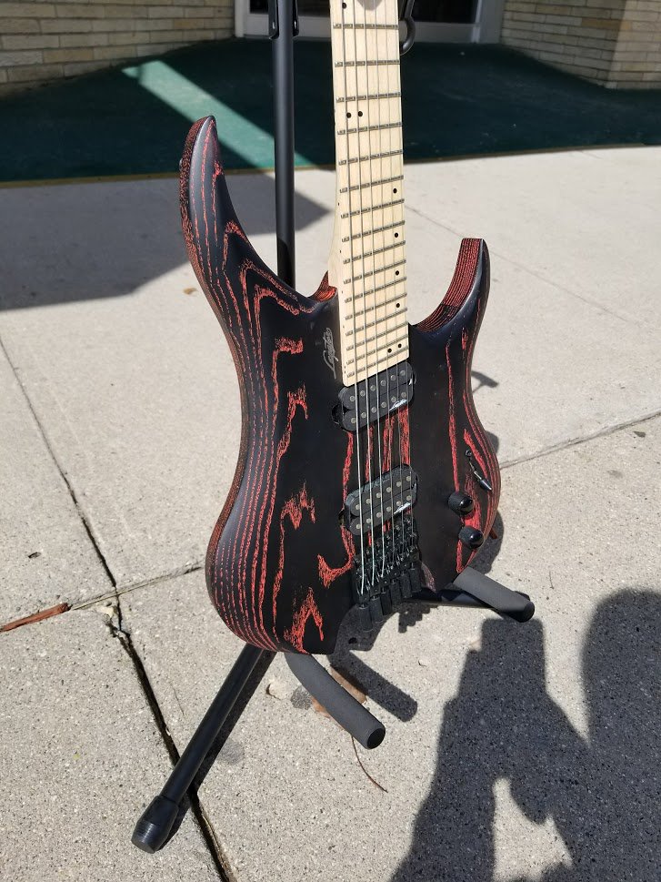 Loving this! #fannedfret #legatorguitars