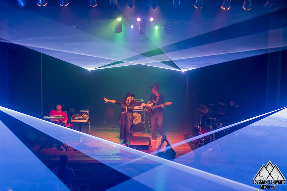 PangolinSystems's tweet photo. Partnered with power of #QuickShow, Brett McConnell programmed an awesome laser show at @yakattackmusic's show on March 31st, at The Historic Ashland Armory.
Photography was taken by Coleman Schwartz Media.
#Lasershow #Laser #PangolinSystems #YakAttack #ColemanSchwartzMedia https://t.co/rhjbxKsjSR