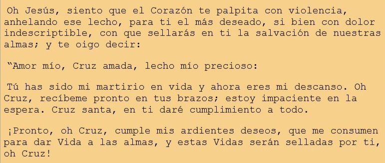 auriga720's tweet photo. ¡#Pronto, oh #Cruz, cumple mis ardientes deseos, q me consumen para dar #Vida a las #almas, y estas Vidas serán selladas por ti, oh Cruz! @Mar69885521Irma @SibausteFatima @carolinaleo66 @LilianaSnchez9 @MakeSuperMake @AmoresdeMara1 @jescurra @sinofensa @luisbar81525119 @Sollalli https://t.co/9uB6PXfp3j
